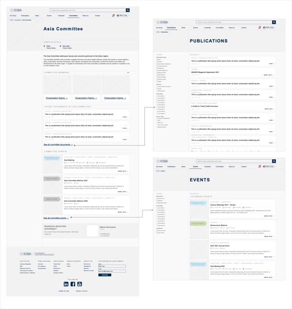 Navigating related content